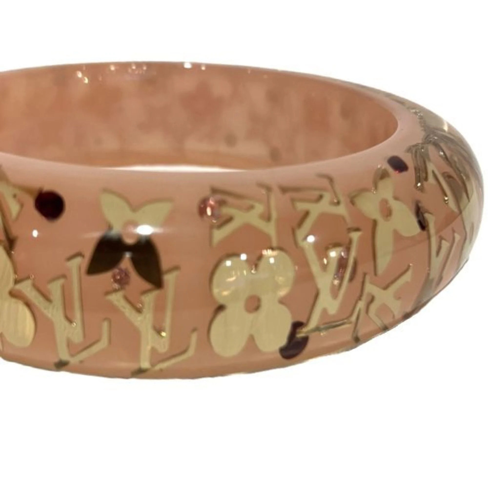 LOUIS VUITTON Pink Monogram Bracelet - Picture 9 of 9